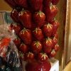 Vaso fragole in porcellana cinese - immagine 2